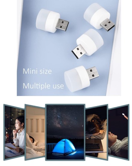 USB Led Mini Night Light Home & Kitchen