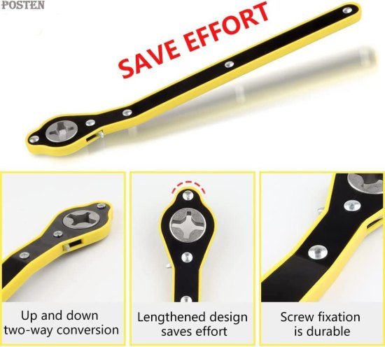 Universal Car Jack Wrench Automotive
