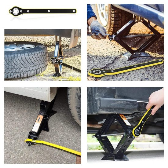 Universal Car Jack Wrench Automotive