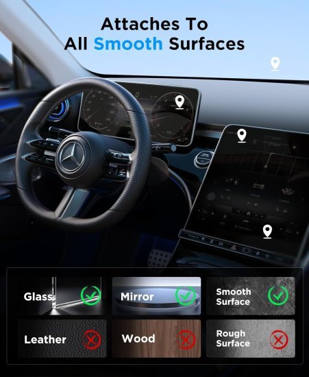 Vacuum Magnetic Phone Holder Mobile Stand Mobile Accessories