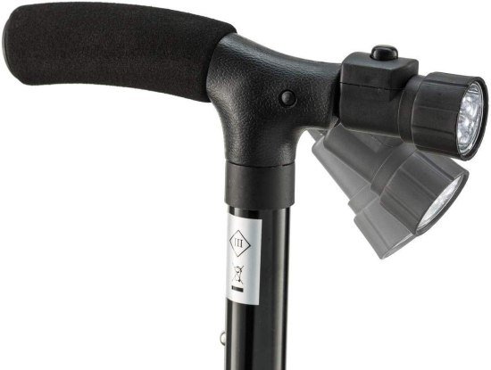 Walking stick With  LED Torch Personal Care
