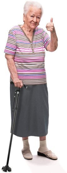 Walking stick With  LED Torch Personal Care