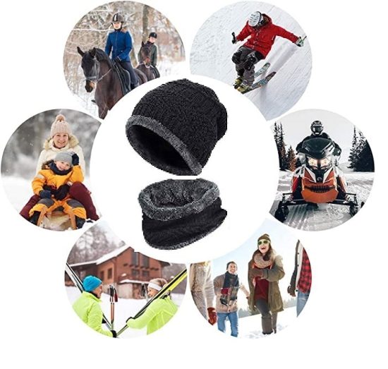 Winter Neck Scarf Cap Personal Care