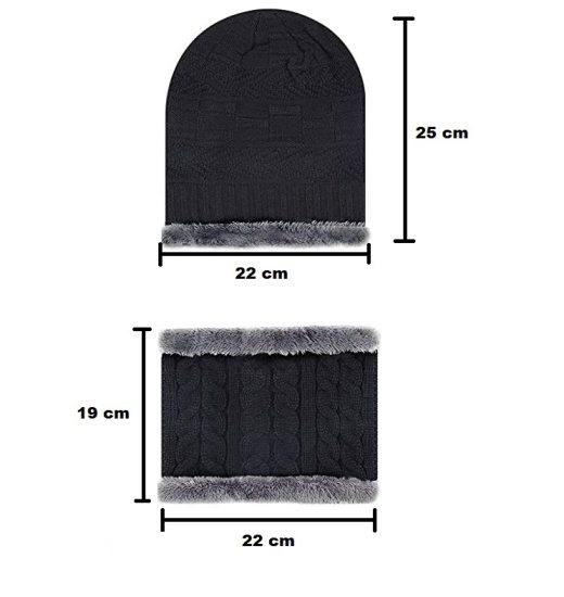 Winter Neck Scarf Cap Personal Care