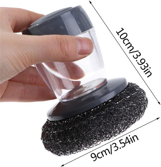 Wire Plam Dish Cleaner Brush Cleaning Accessories