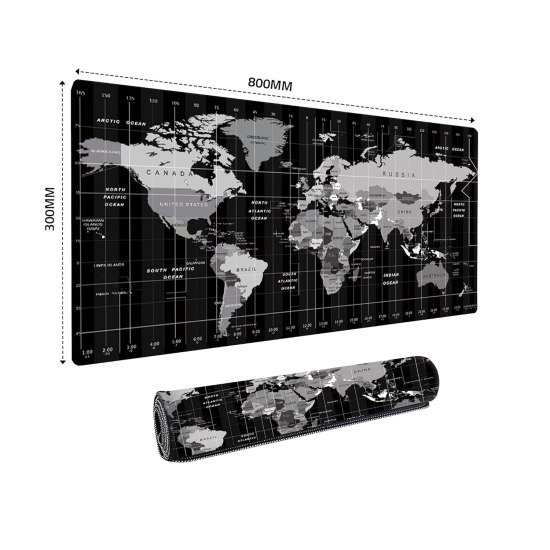 World Map Desk Mat  Outdoor