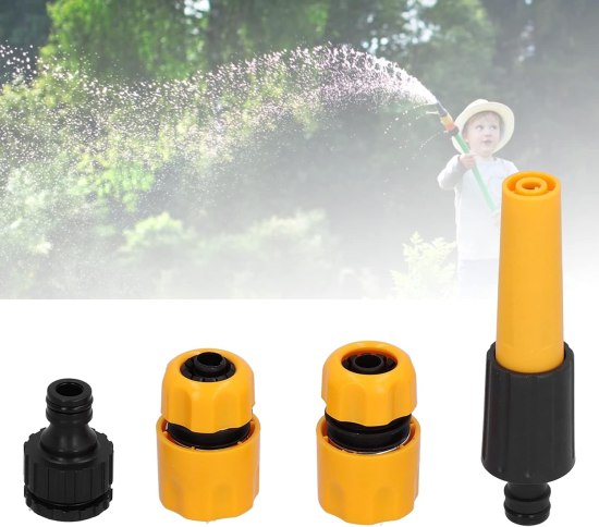 Yellow Water Spray Gun Outdoor
