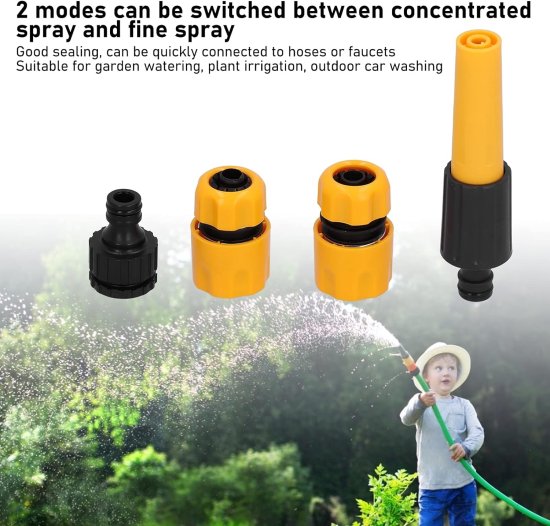 Yellow Water Spray Gun Outdoor