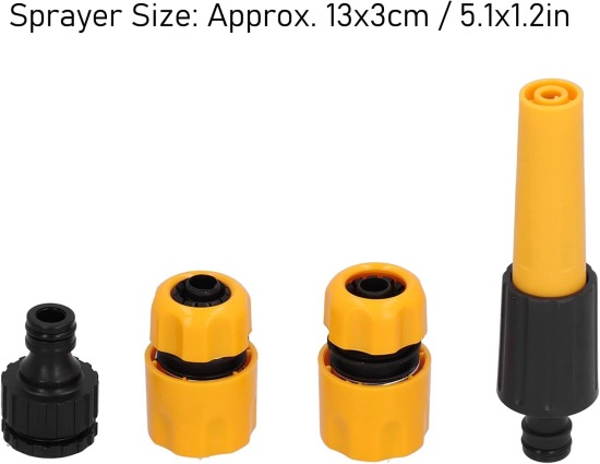 Yellow Water Spray Gun Outdoor
