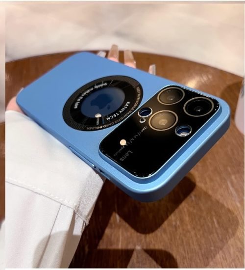 Sky Blue iPhone 14 Pro Mobile Cover Mobile Accessories
