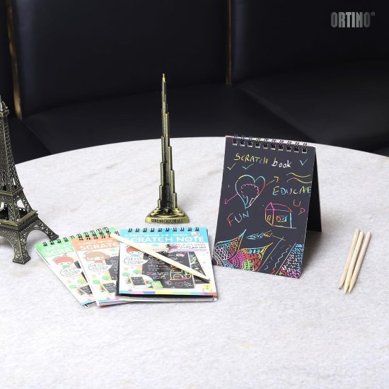 rainbow scratch book 1 pcs Office & Stationery