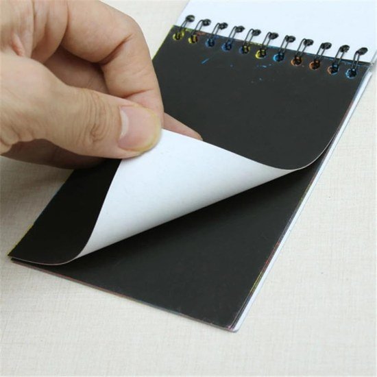 rainbow scratch book 1 pcs Office & Stationery