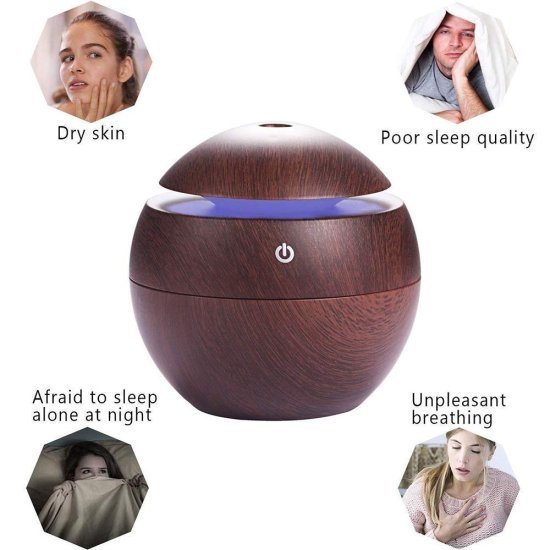 Wooden Humidifier Diffuser Home Improvement